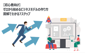 【初心者向け】ゼロから始めるビジネスモデルの作り方|図解でわかる7ステップ