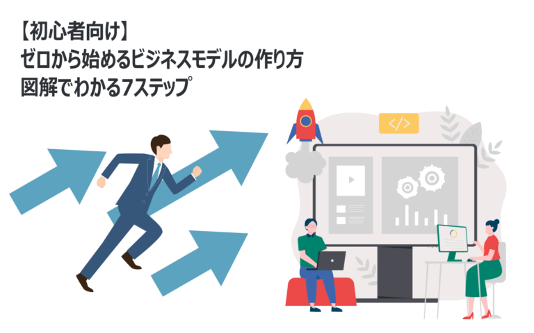【初心者向け】ゼロから始めるビジネスモデルの作り方|図解でわかる7ステップ